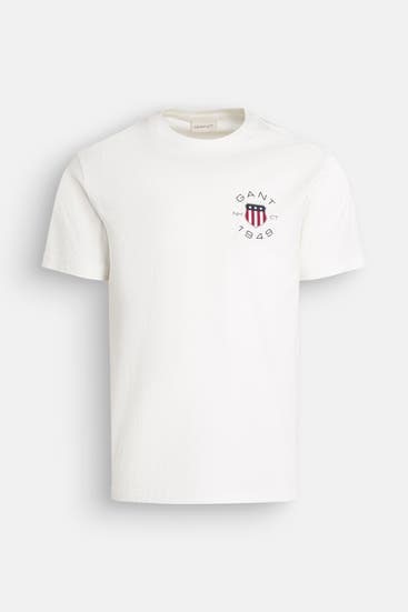 GANT - T-Shirt weiß