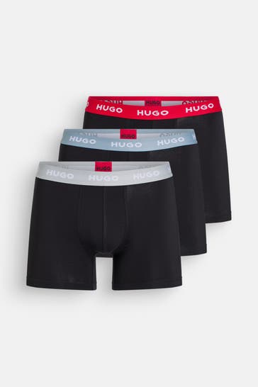 HUGO 3er-Pack Boxer Briefs schwarz