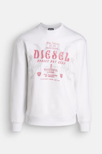 DIESEL Sweatshirt weiß