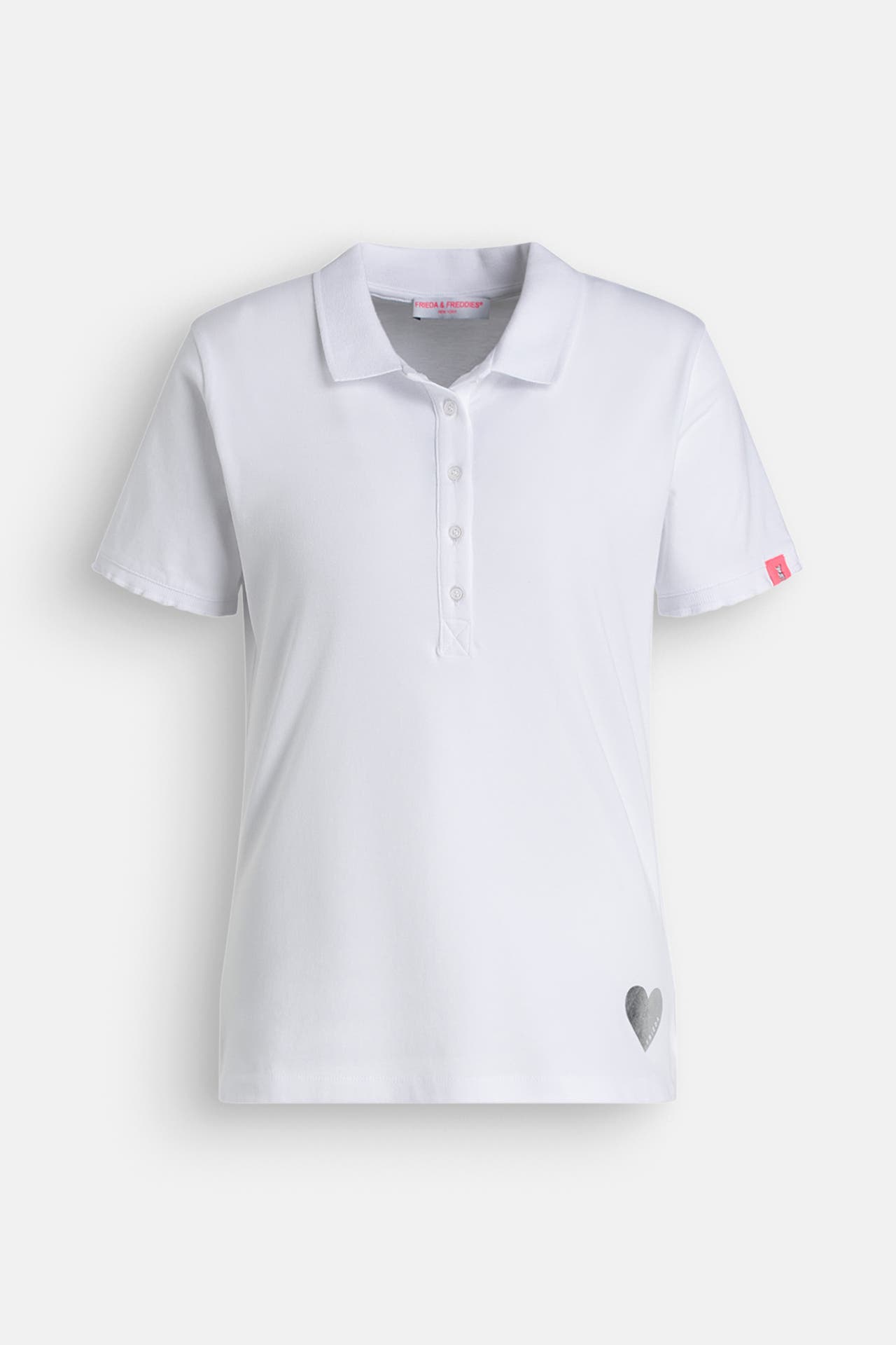 FRIEDA & FREDDIES NY Polo-Shirt weiß, Bild 1