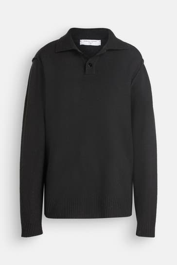 DANIELE FIESOLI Wollpullover schwarz