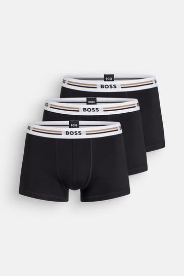 BOSS 3er-Pack Boxer schwarz