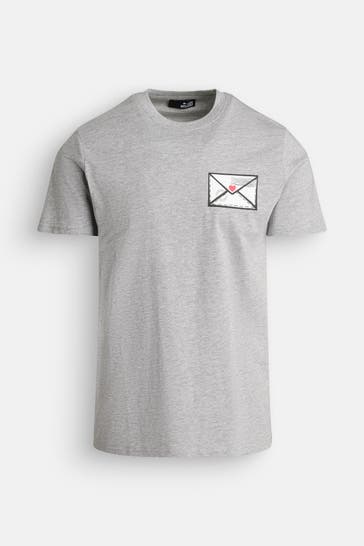 LOVE MOSCHINO T-Shirt grau
