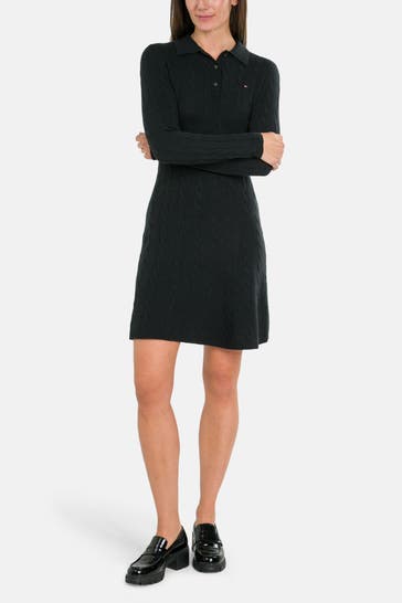 TOMMY HILFIGER Minikleid schwarz