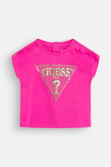 GUESS T-Shirt magenta