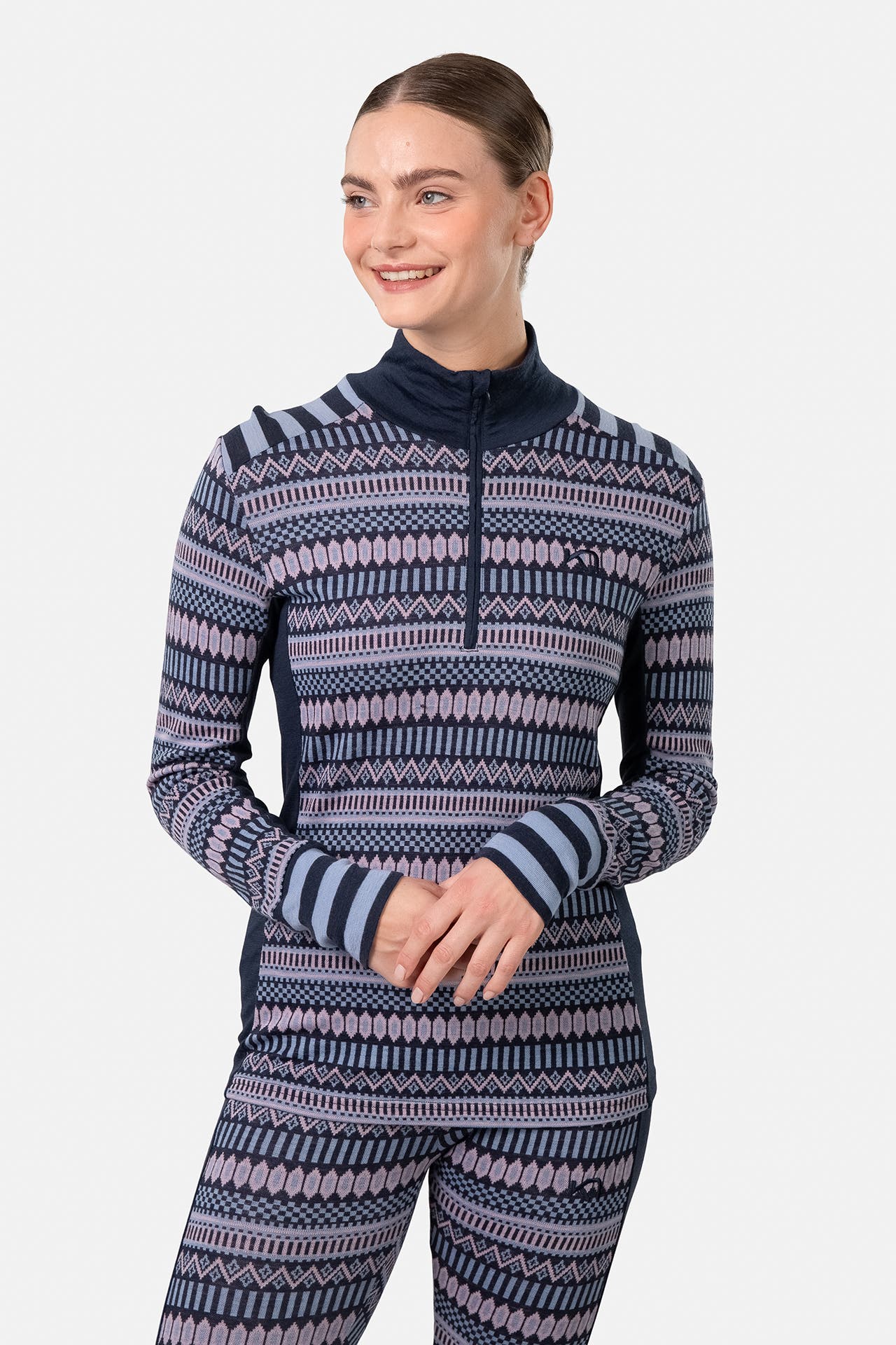 KARI TRAA Baselayer gemustert, Bild 1