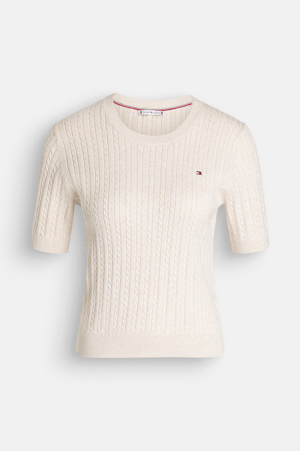 TOMMY HILFIGER Strickshirt creme, Bild 1