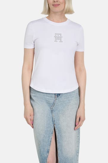 TOMMY HILFIGER T-Shirt weiß