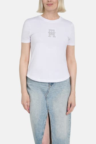 TOMMY HILFIGER T-Shirt weiß
