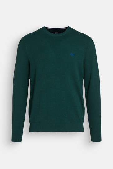 LA MARTINA Strickpullover dunkelgrün
