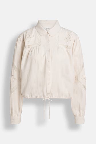 BA&SH Bluse 'Emily' beige