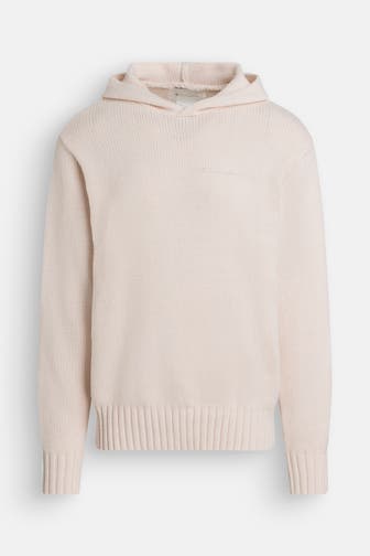 CHAMPION Strick-Hoodie creme