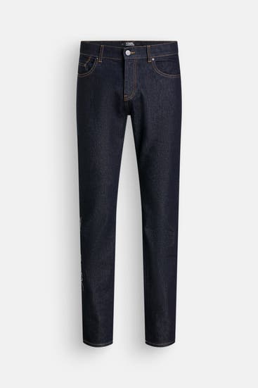 KARL LAGERFELD - Jeans dunkelblau slim