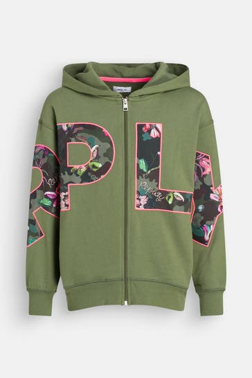 REPLAY Sweatjacke gemustert