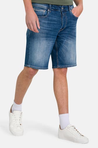 REPLAY Jeansshorts blau