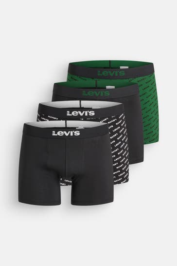 LEVI'S® 4er-Pack Boxer Briefs mehrfarbig