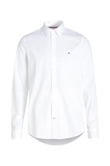 TOMMY HILFIGER Casual-Hemd weiß