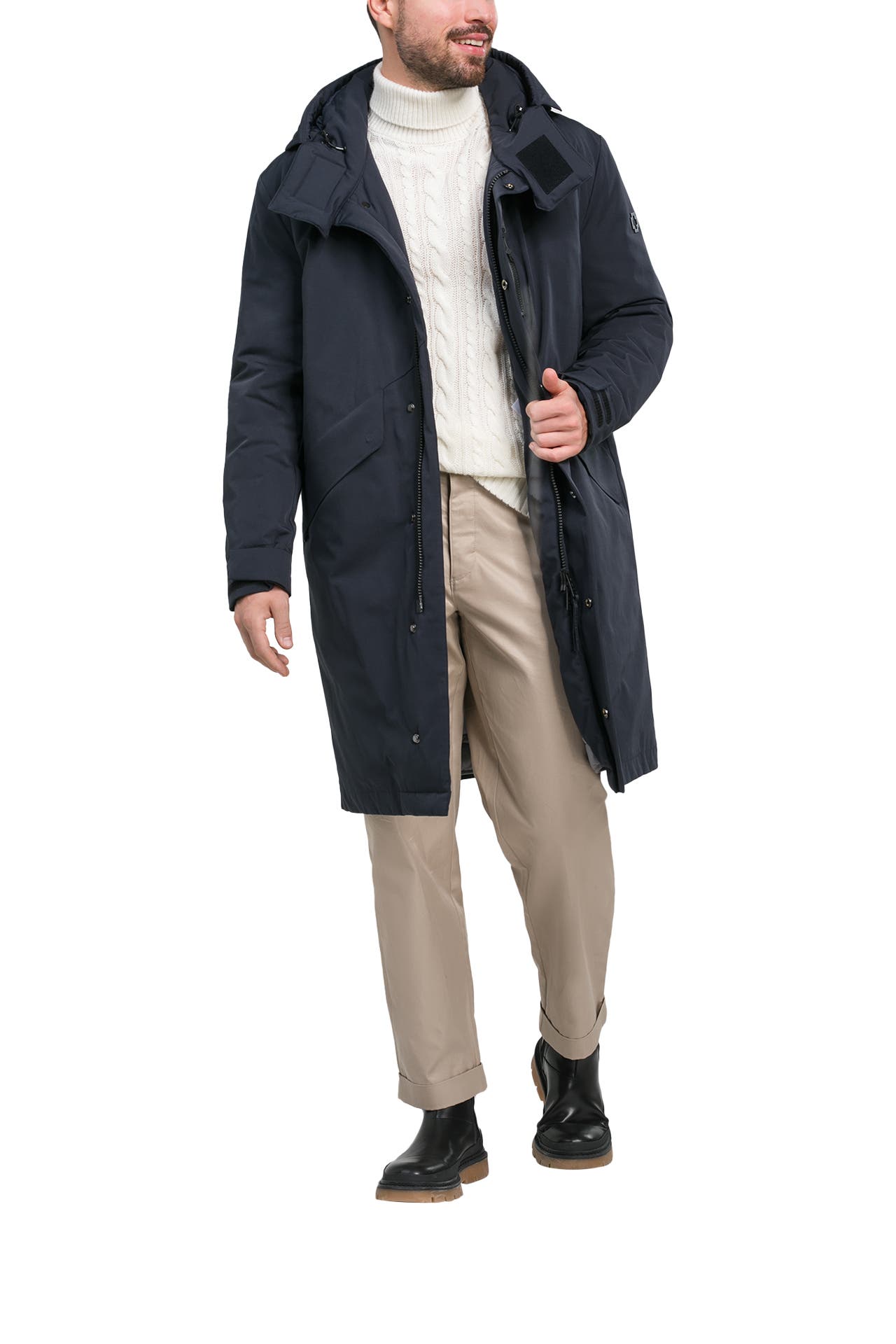STRELLSON Winterparka navy, Bild 1