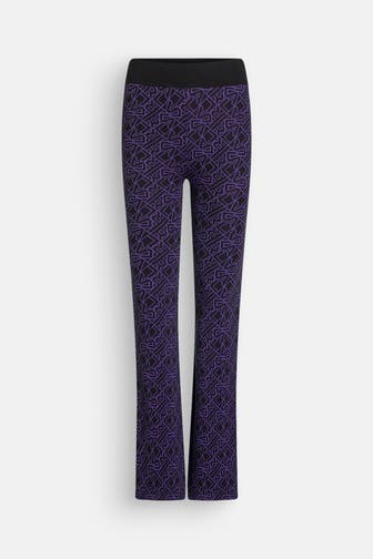 KARL LAGERFELD Strickleggings mehrfarbig