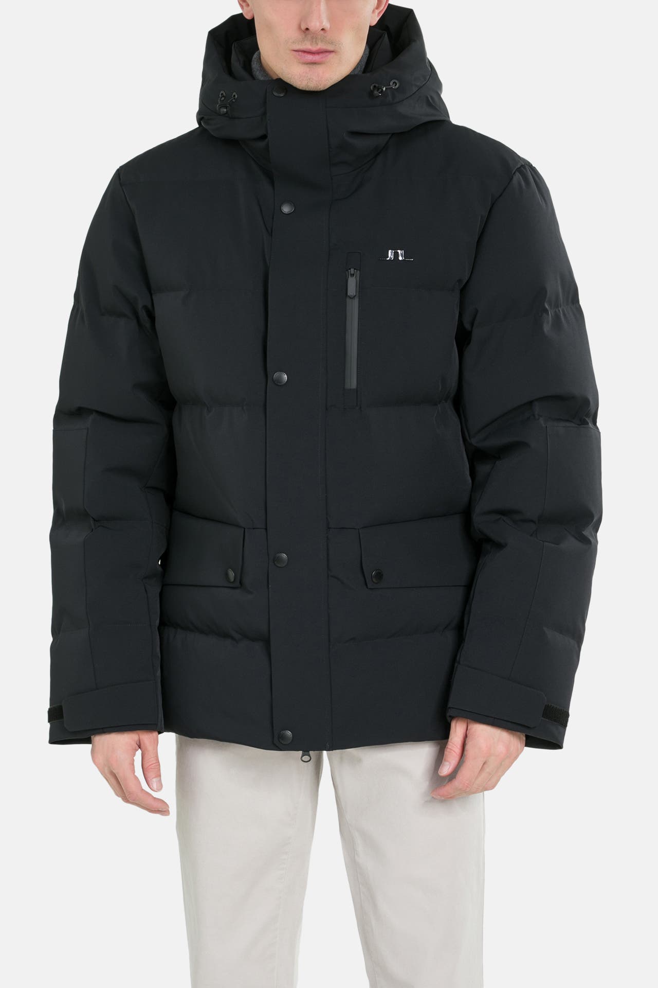 J.LINDEBERG SPORTSWEAR Daunenjacke 'Leo' schwarz, Bild 1