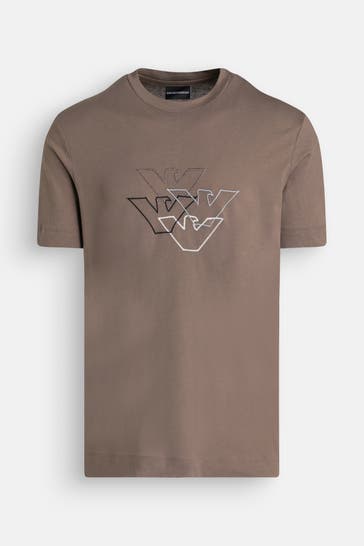 EMPORIO ARMANI T-Shirt braun