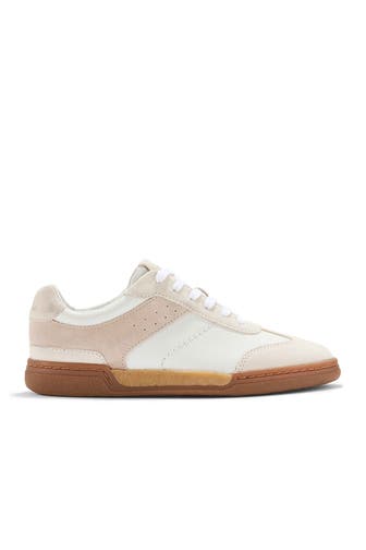 CLARKS Leder-Sneaker 'Maseri' mehrfarbig