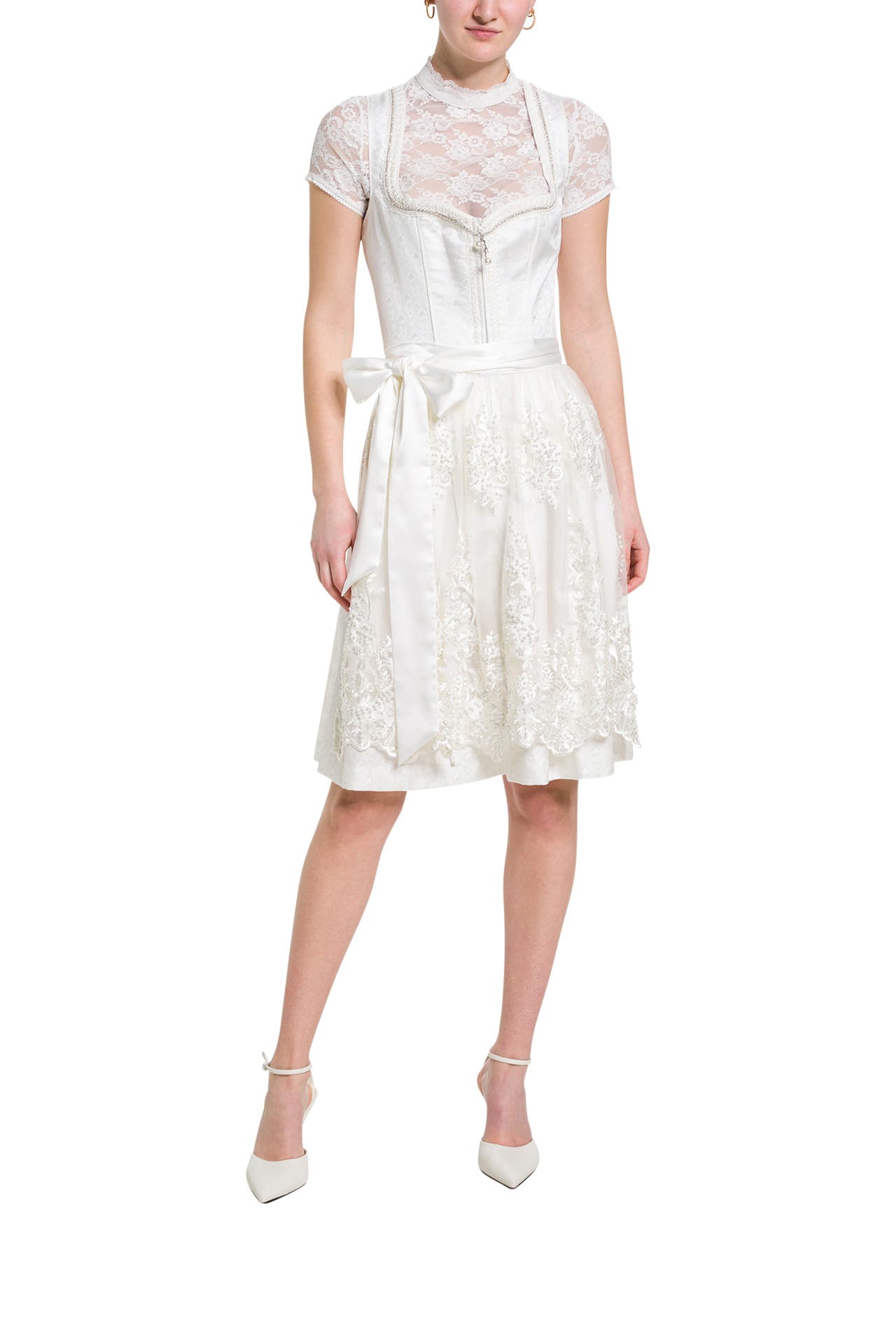KRÜGER Dirndl 'Liliane 60cm' offwhite » günstig online kaufen KRÜGER Dirndl 'Liliane 60cm' offwhite » günstig online kaufen