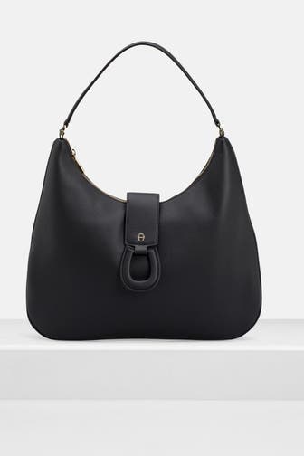 AIGNER Schultertasche 'Selena M' schwarz