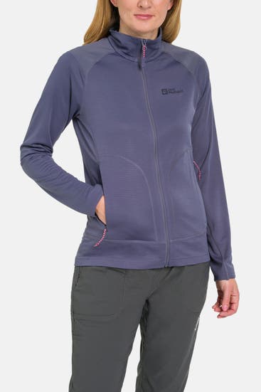 JACK WOLFSKIN - Fleecejacke lila