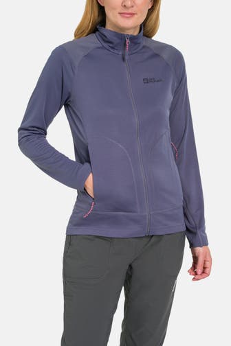 JACK WOLFSKIN Fleecejacke lila