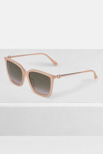JIMMY CHOO Sonnenbrille beige