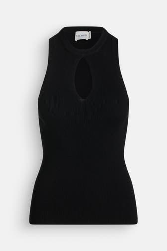 CLOSED Stricktop schwarz