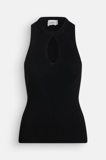CLOSED - Stricktop schwarz