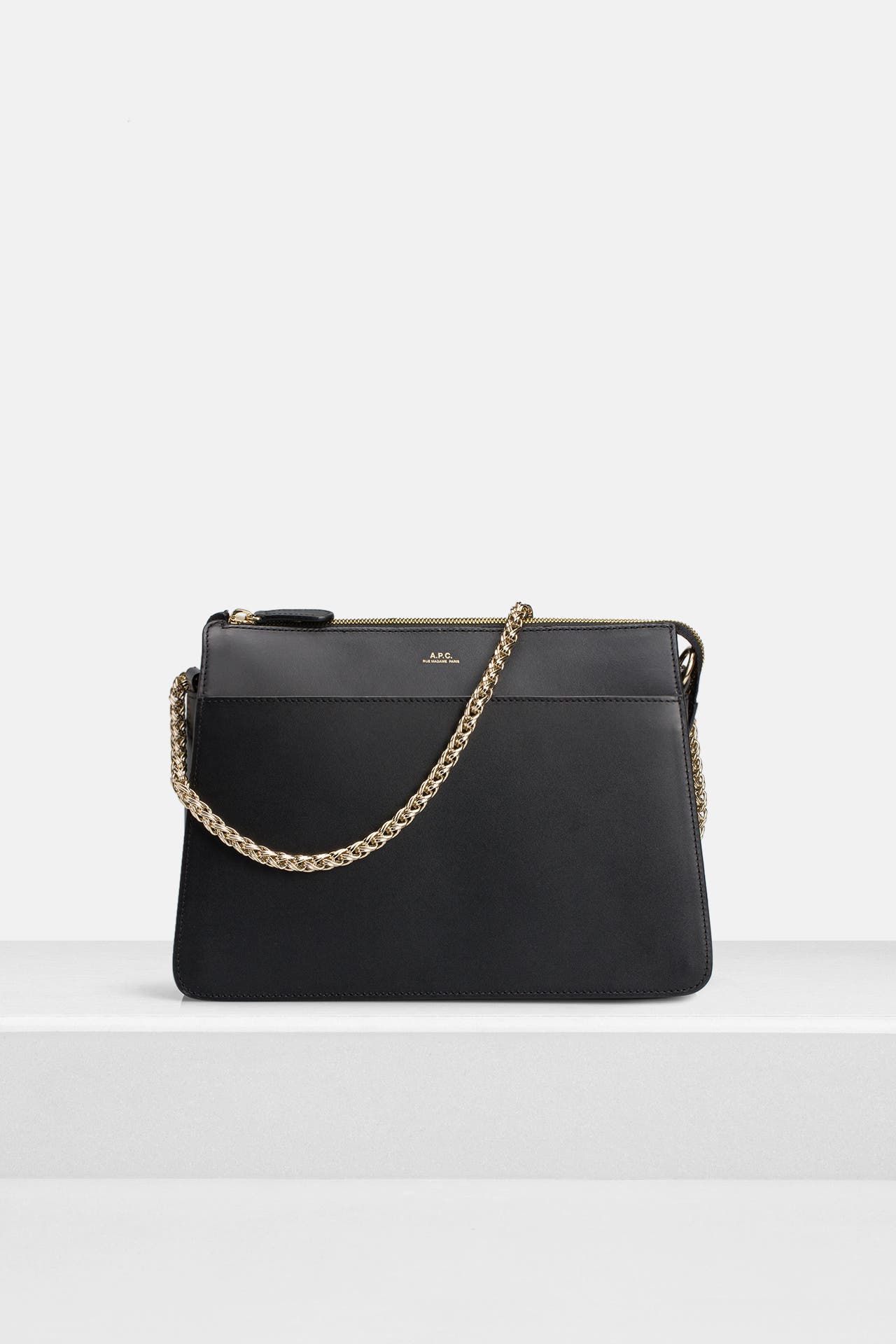 A.P.C. Schultertasche schwarz, Bild 1