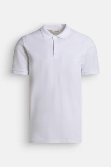 SELECTED Polo-Shirt weiß