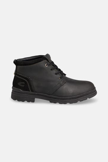 CAMEL ACTIVE Leder-Boots 'Kent' schwarz