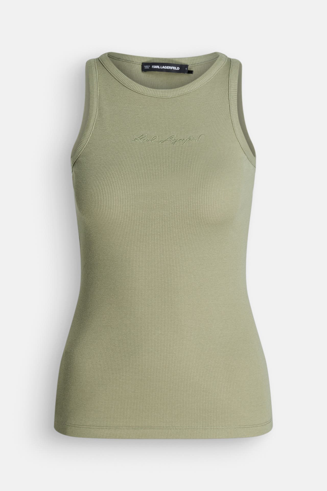KARL LAGERFELD Top oliv, Bild 1