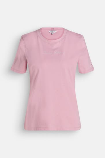 TOMMY HILFIGER T-Shirt rosa