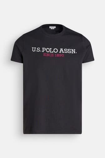 U.S. POLO ASSN. T-Shirt 'Cick' schwarz