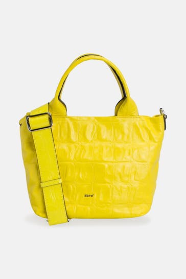 ABRO Handtasche neongelb