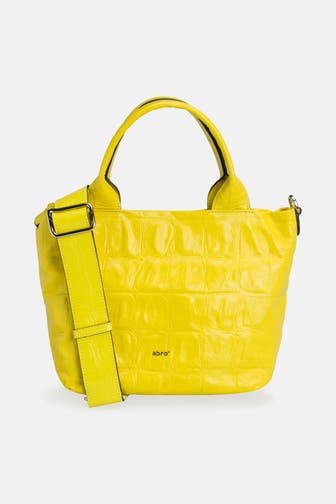 ABRO Handtasche neongelb