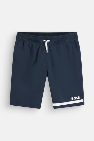 BOSS Badehose navy