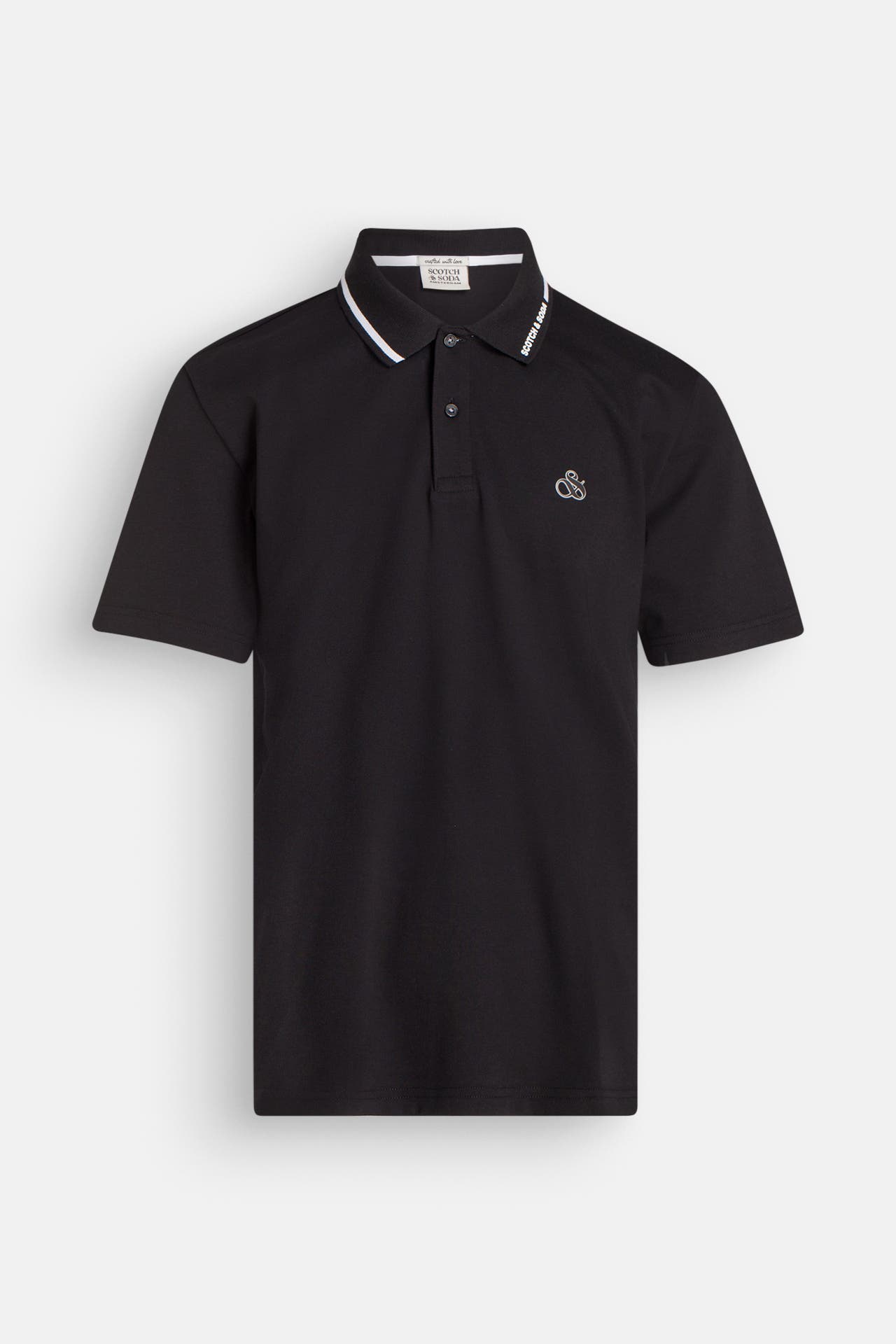 SCOTCH & SODA Polo-Shirt schwarz, Bild 1