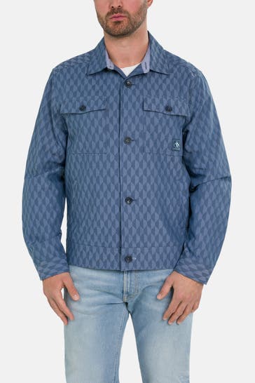 SCOTCH & SODA Overshirt blau