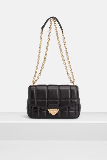 MICHAEL MICHAEL KORS Schultertasche 'Tribeca' schwarz