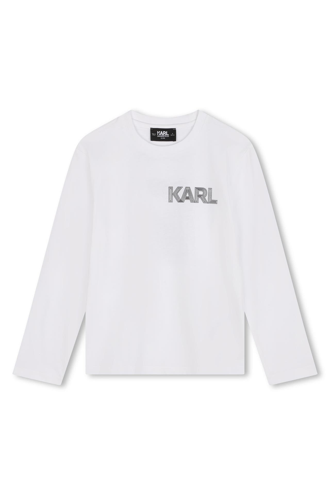 KARL LAGERFELD Longsleeve weiß, Bild 1