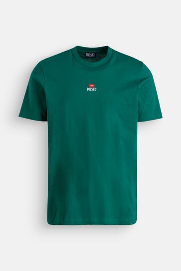 DIESEL T-Shirt grün