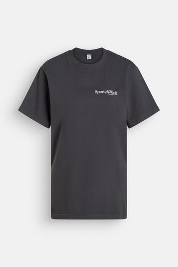 SPORTY & RICH T-Shirt dunkelgrau