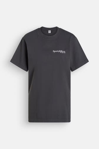 SPORTY & RICH T-Shirt dunkelgrau