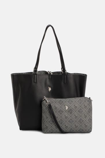 U.S. POLO ASSN. Wende-Shopper 'Leisure' zweifarbig